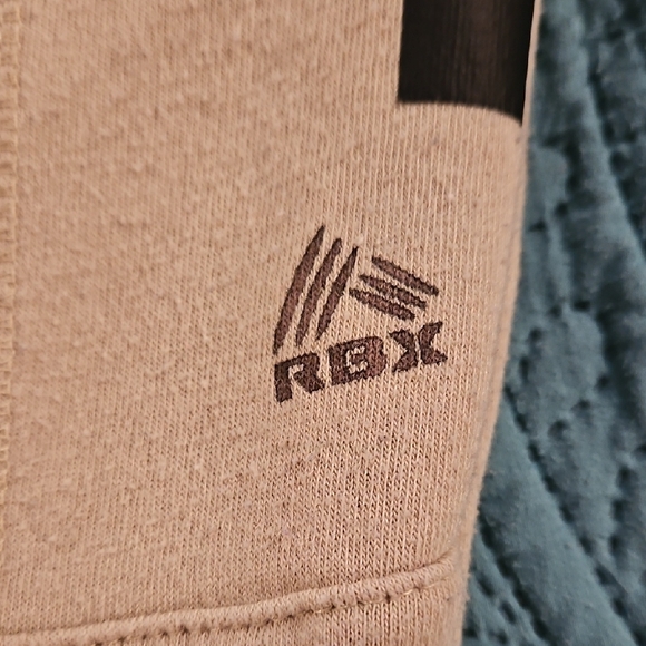Mens Beige Jogger Pants - Picture 2 of 5